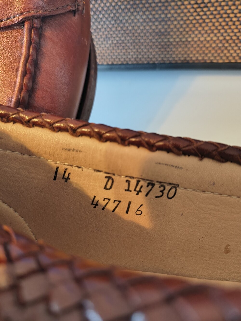 🕰️ Vtg. Allen Edmonds Men's Maxfield Tassel Loafer size 14D - Picture 8 of 11